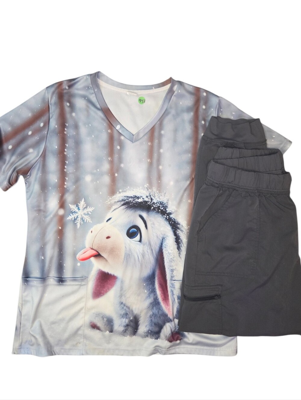 Baby Eeyore Scrub Set